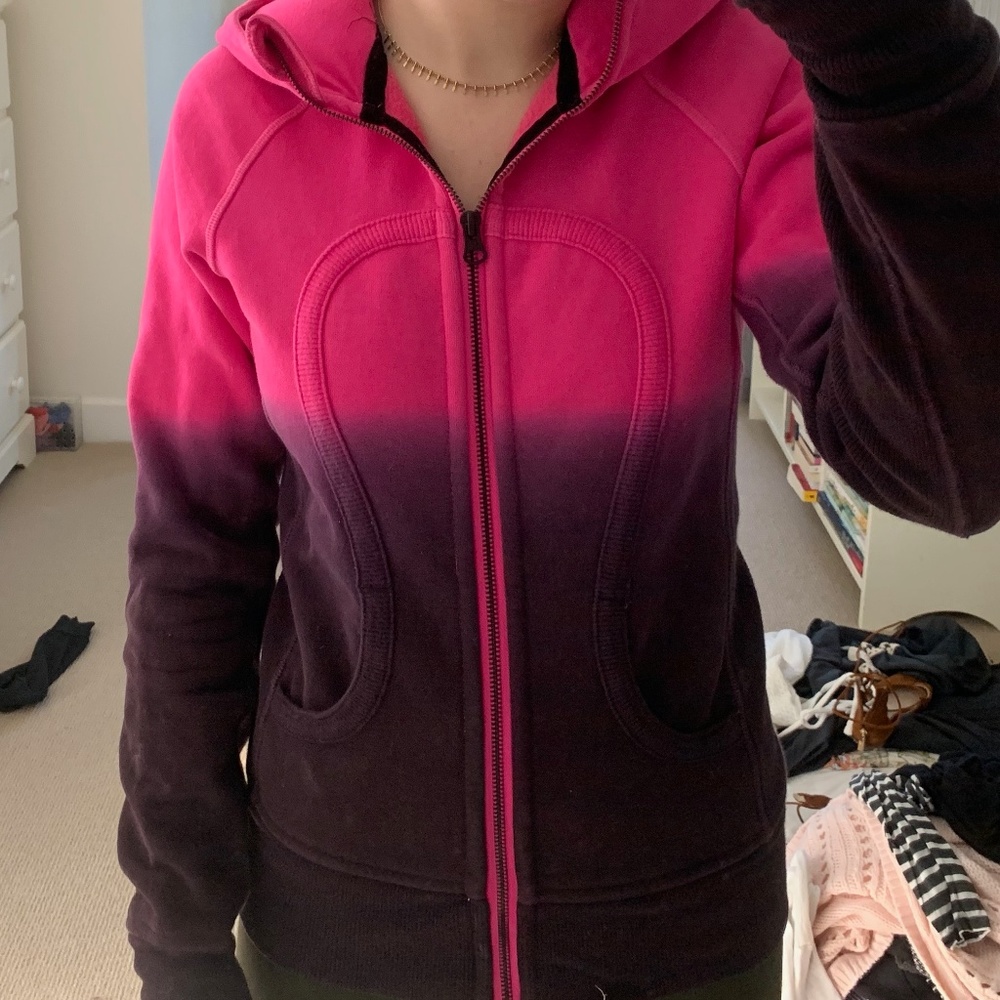 Lululemon ombre scuba hoodie